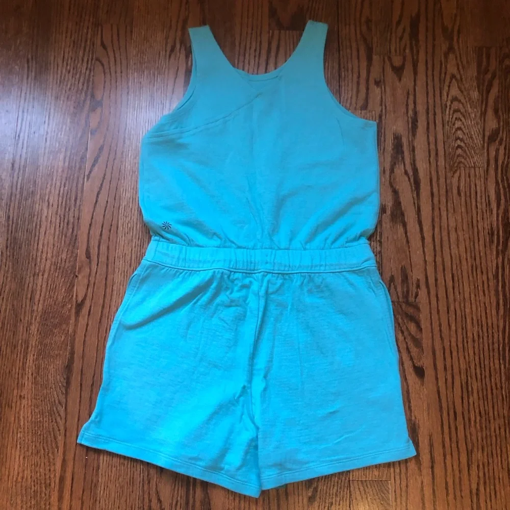 NEW Athleta Girl Havin a Great Time Romper 12 - Picture 5 of 10